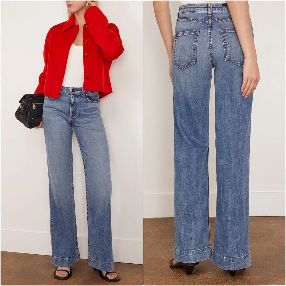 ASKK NY Classic Denim Flare Jeans